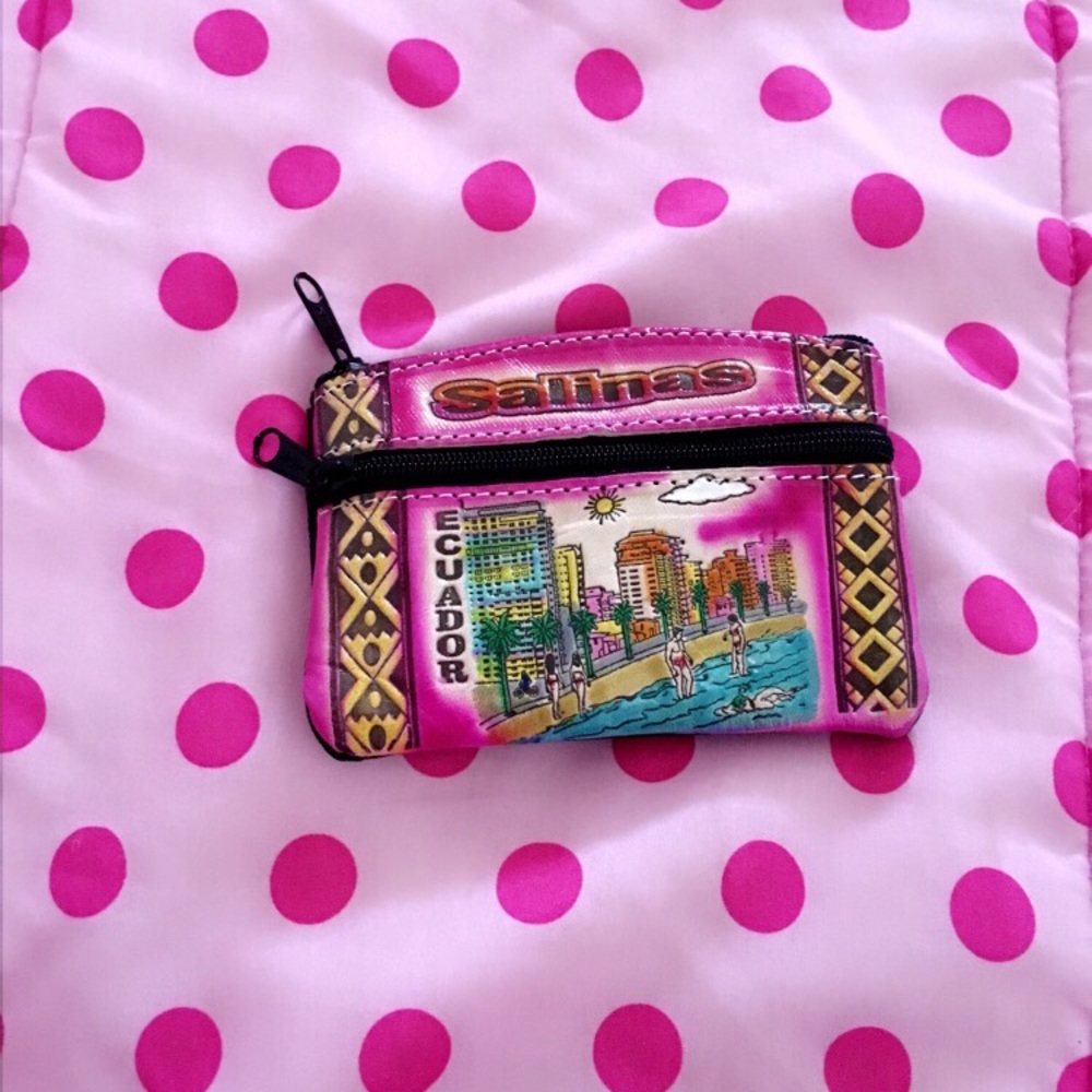 Small Coin purse and a beautiful headband